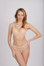 Bra Milavitsa Molded Push-Up Elastic Fabric and Lace | 127660