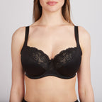Bra Milavitsa Underwired Triple Segment Cotton-Lined | 102830