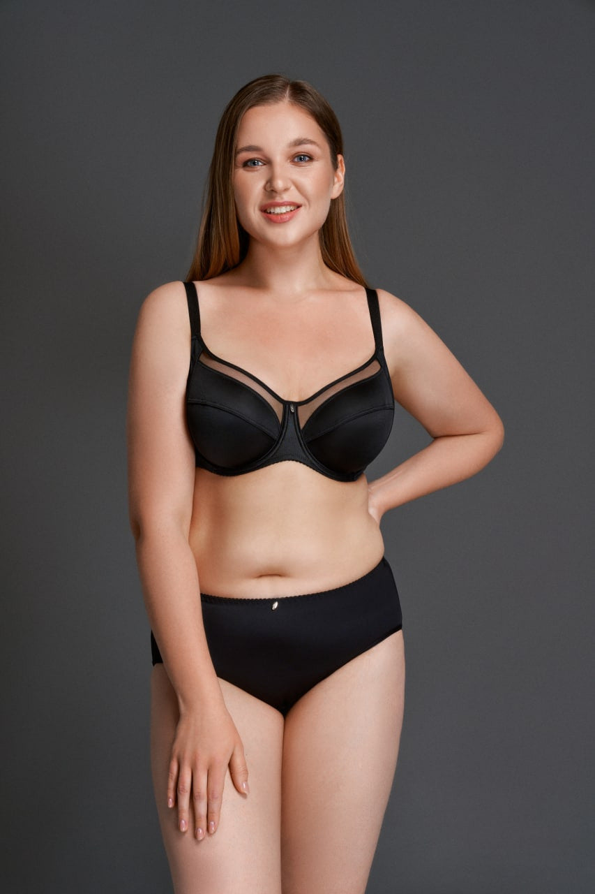 Bra Milavitsa Underwired Soft Cup with Side Shaping Panel | 100150
