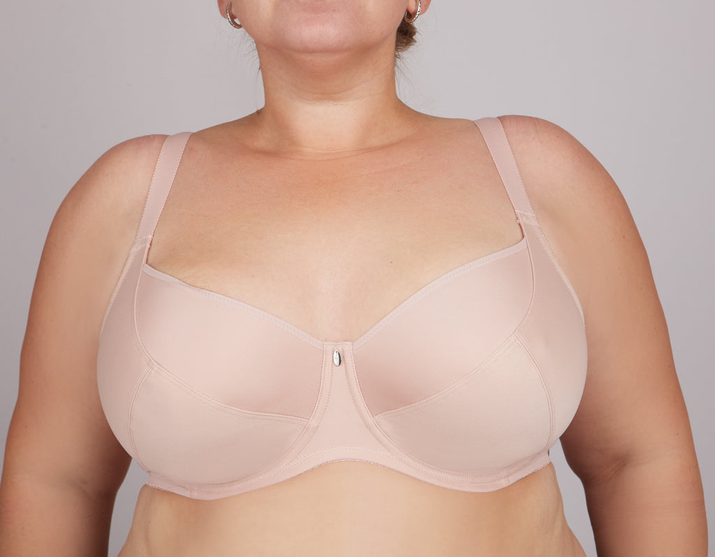 Bra Milavitsa Underwired Triple-Cup Fixed Straps | 105910