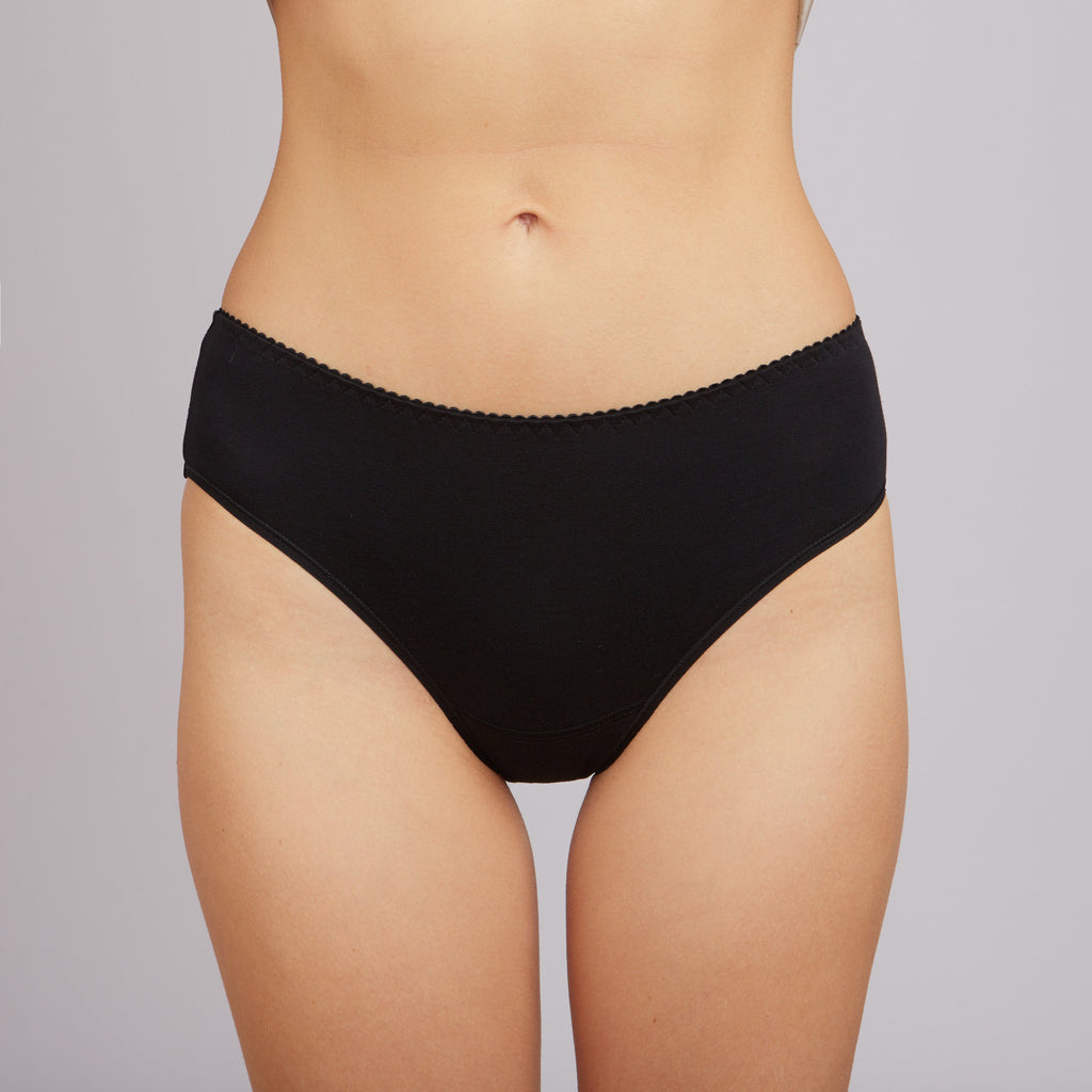 Milavitsa Medium-Waisted Slip Cotton Panties | 230360