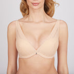 Bra Milavitsa Molded Push-Up Elastic Fabric and Lace | 127660