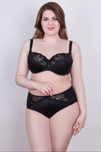 Bra Milavitsa Elastic Lace Underwired with Triple Segment Cups | 112830
