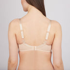Bra Milavitsa Underwired Triple Segment Cotton-Lined | 102830
