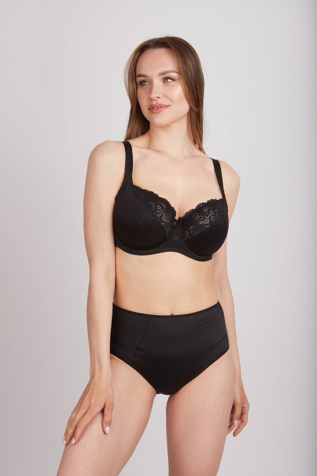 Bra Milavitsa Underwired Triple Segment Cotton-Lined | 102830