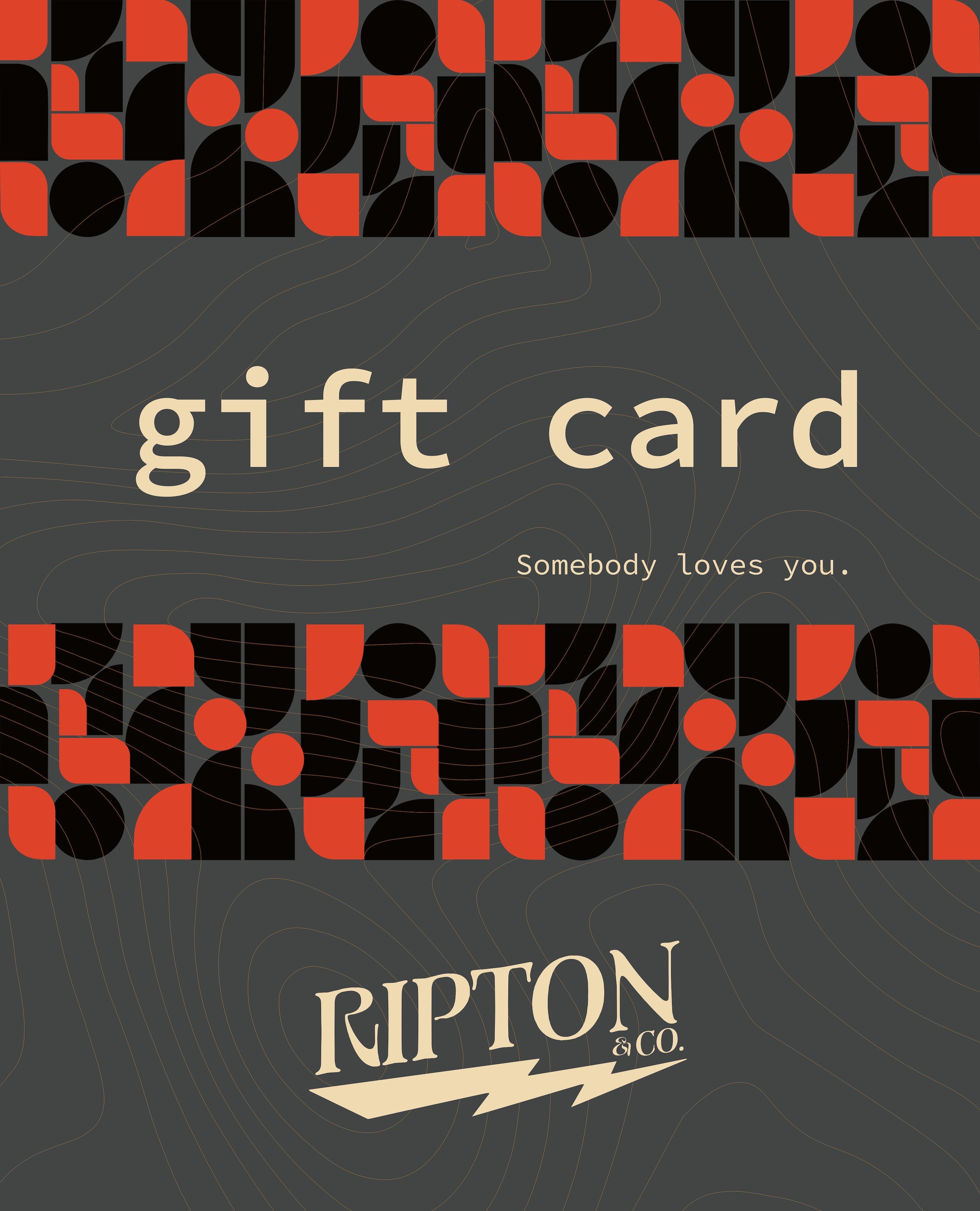 Ripton Gift Card