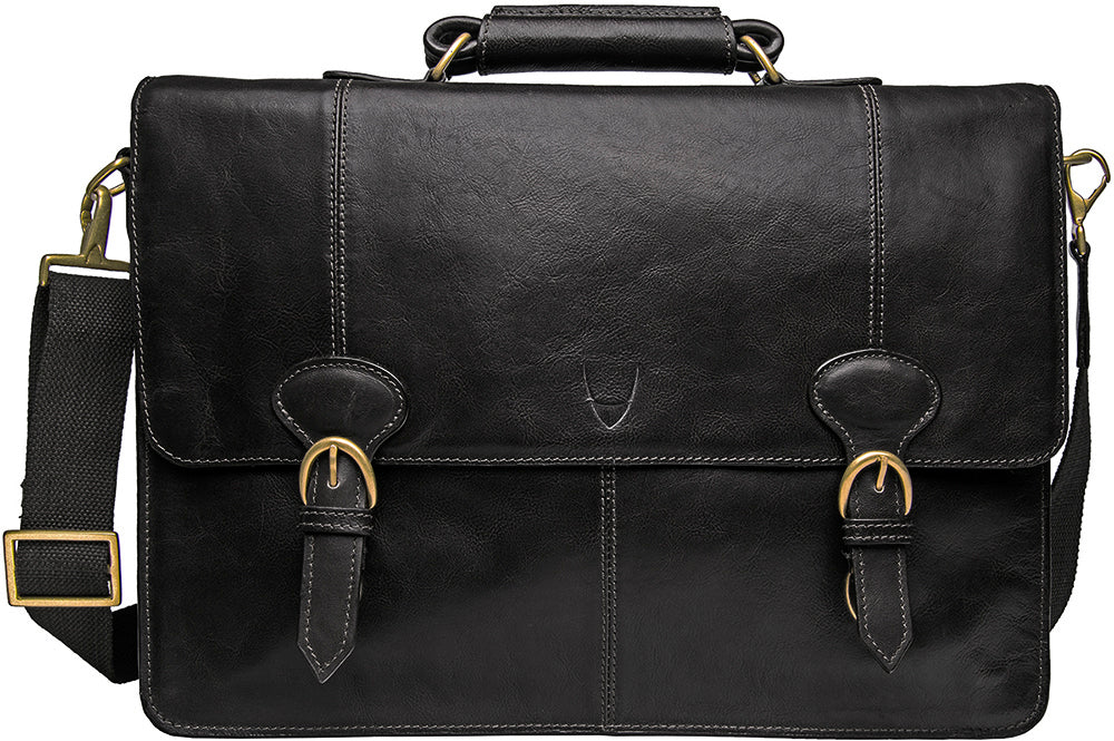 Hidesign Parker Large Briefcase | Black