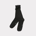 Soft Ruffle Metallic Socks