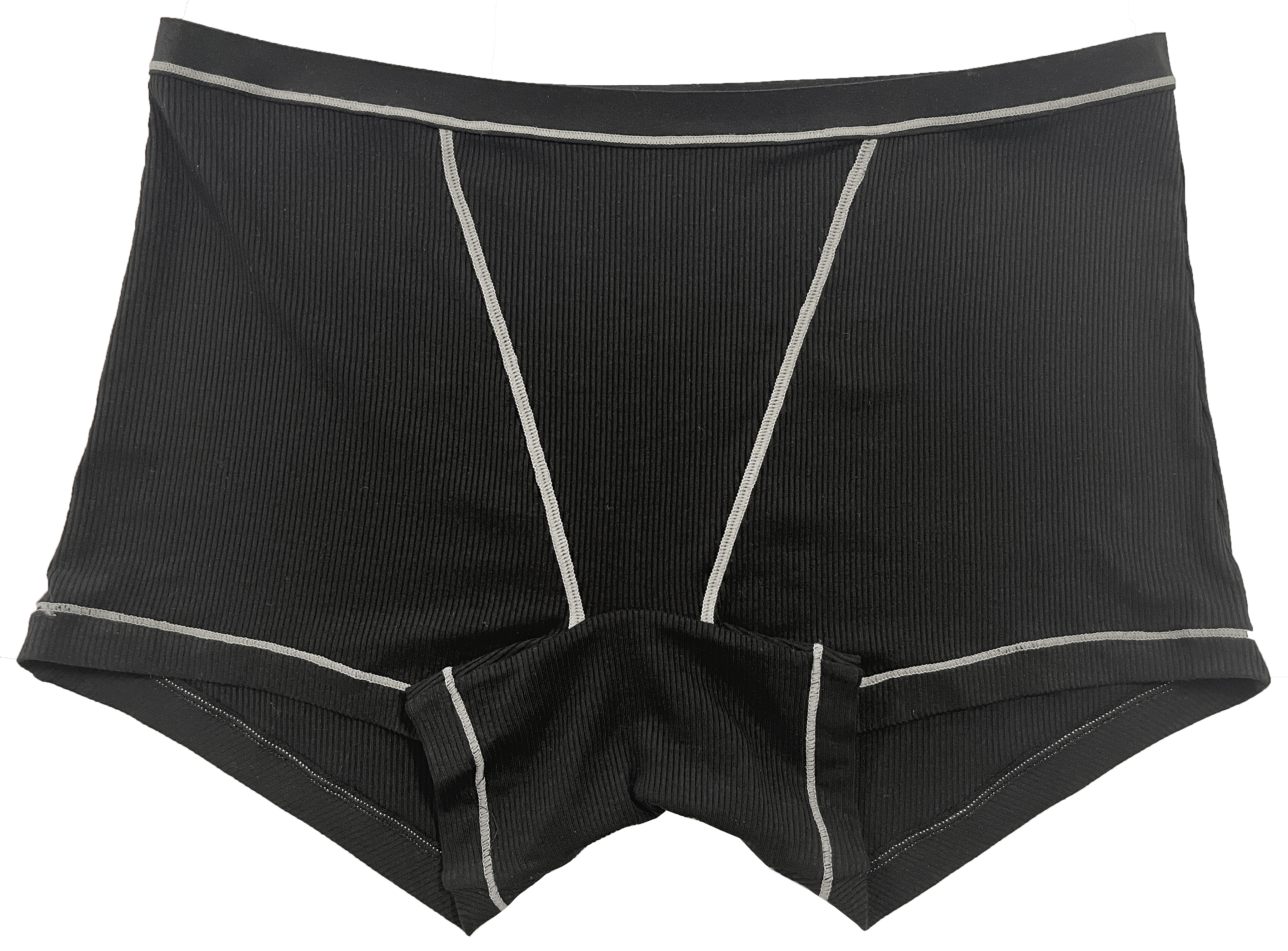 Super Soft Modal Boyshort with Contrast Stitching | XS-2X