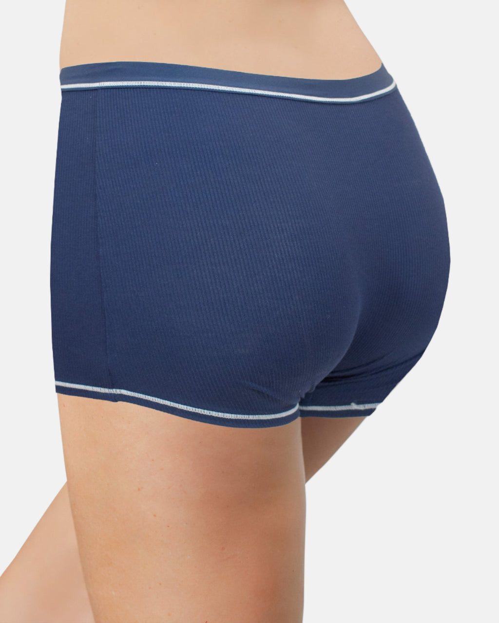 Super Soft Modal Boyshort with Contrast Stitching | XS-2X