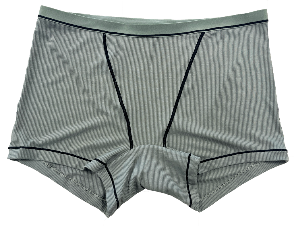 Modal Short with Contrast Stitching | 1X-2X