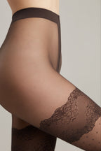 Conte Evening Fantasy Tights | Polka Dots Stockings Imitation
