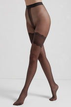 Conte Evening Fantasy Tights | Polka Dots Stockings Imitation
