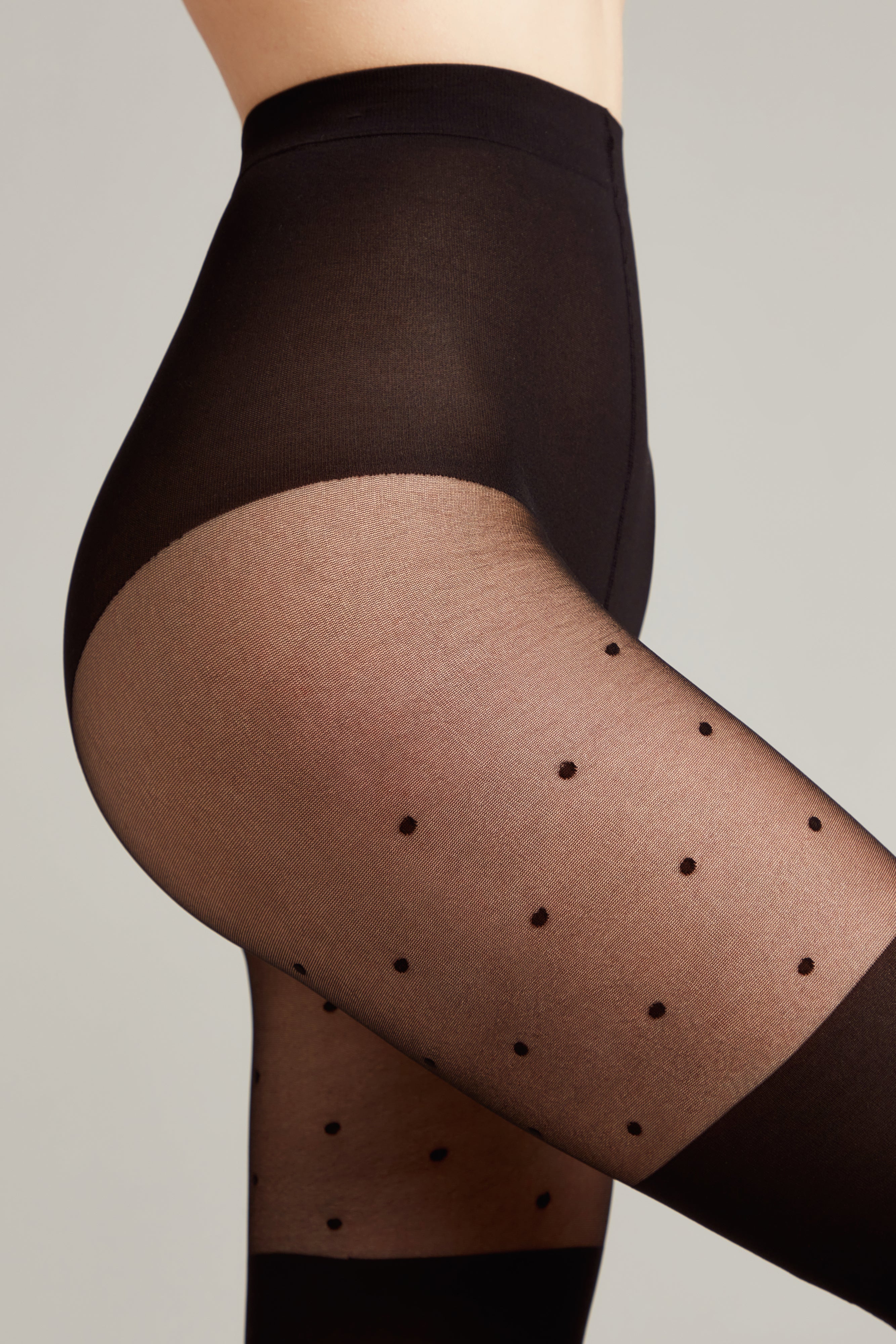 Conte Sensation Fantasy Tights | Polka Dots Stockings Imitation