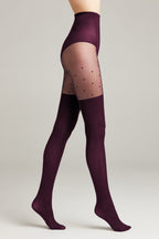 Conte Sensation Fantasy Tights | Polka Dots Stockings Imitation