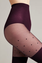 Conte Sensation Fantasy Tights | Polka Dots Stockings Imitation