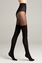 Conte Sensation Fantasy Tights | Polka Dots Stockings Imitation