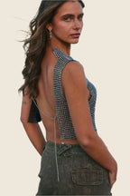 Bijou Rhinestone Tank