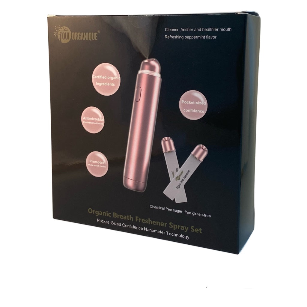 Organic Breath Freshener Spray Set