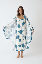 Washable Silk Kimono & Dress Set Blossom
