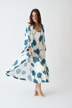 Washable Silk Kimono & Dress Set Blossom