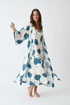 Washable Silk Kimono & Dress Set Blossom
