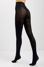 Conte Fantasy Tights Sketch with Inscriptions