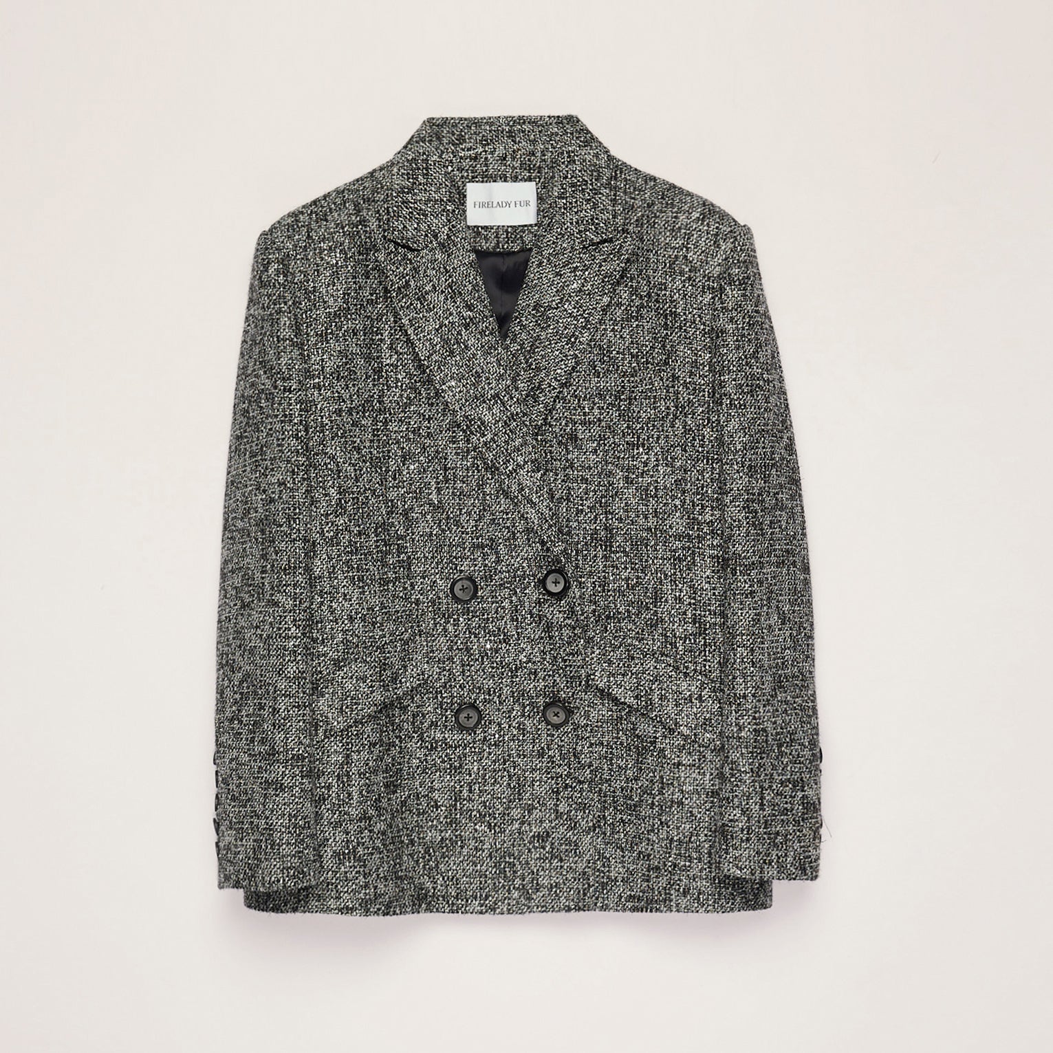 ‘Long Night Meteor’ Limited Edition Italian Yarn Tweed Suit Jacket