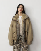Fireladyfur Women's Goose Down Parka with Fox Fur Collar ‘City Cruise’