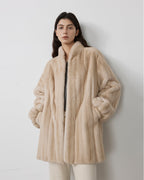 Meteor Variations Sable Fur Coat
