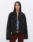 Fireladyfur Sheepskin Coat | New Zealand Wool | ‘Little Bear’