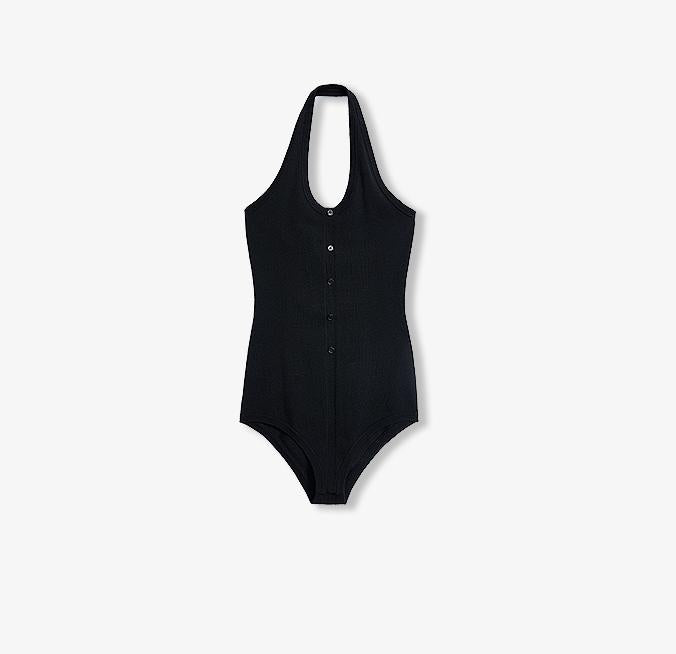 Wool All-Match Halter Neck Jumpsuit for Women