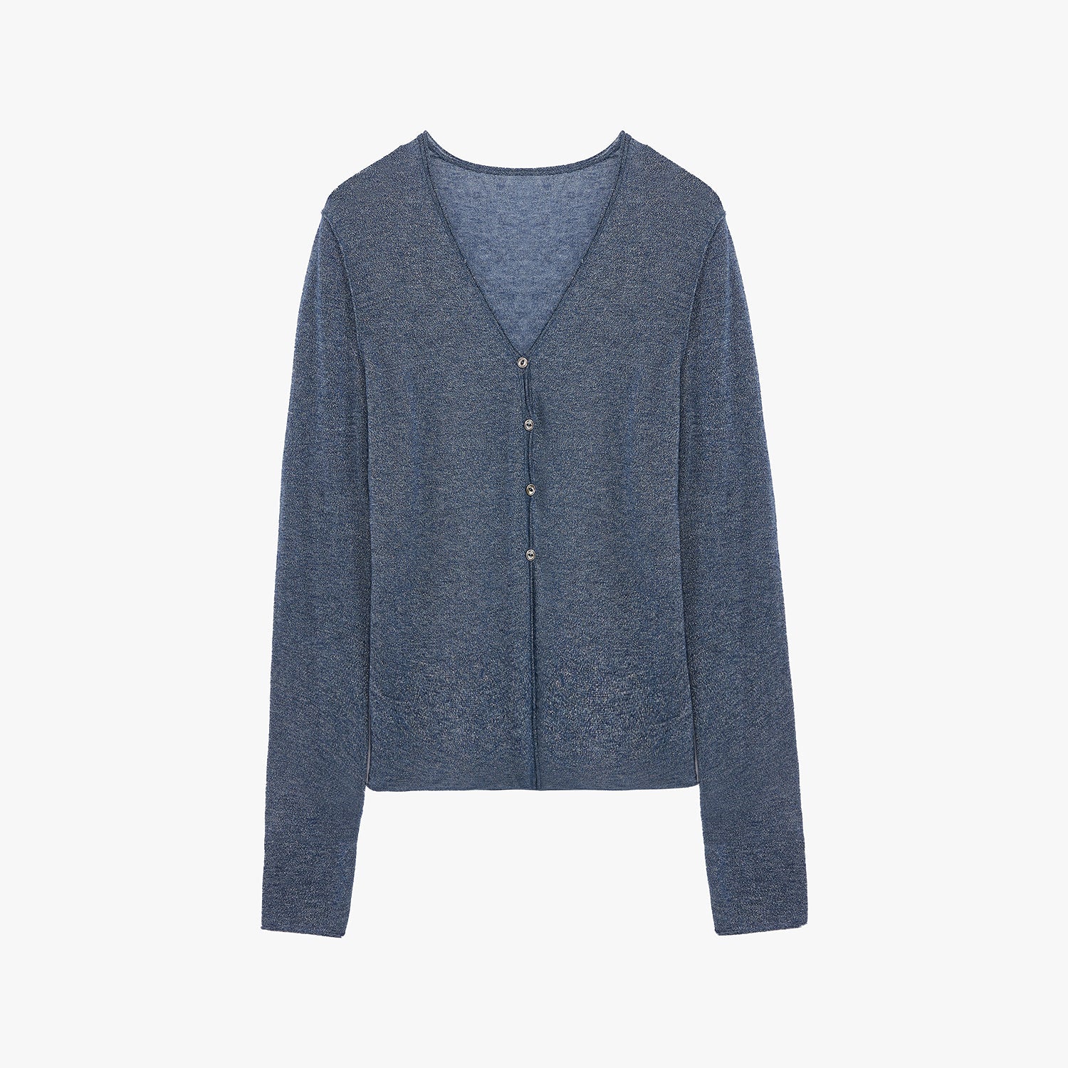 ‘Long Island Vacation’ Wool Blend Knitted Cardigan