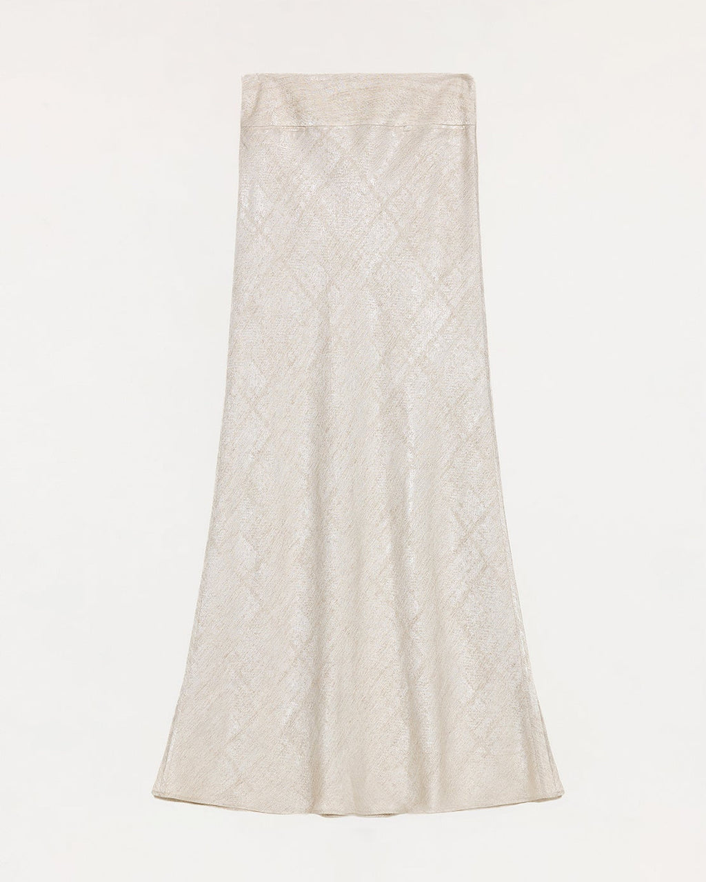 Retro Bias-Cut Linen Blended Straight Fishtail Maxi Skirt ‘Light and Breezy’
