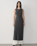 Fireladyfur Women's Merino Wool Knit Dress ‘Island Letters’