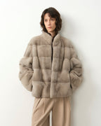 Fireladyfur Women's Purple Label Mink Coat | Horizontal Spine Tailoring | 'Legacy Mink'