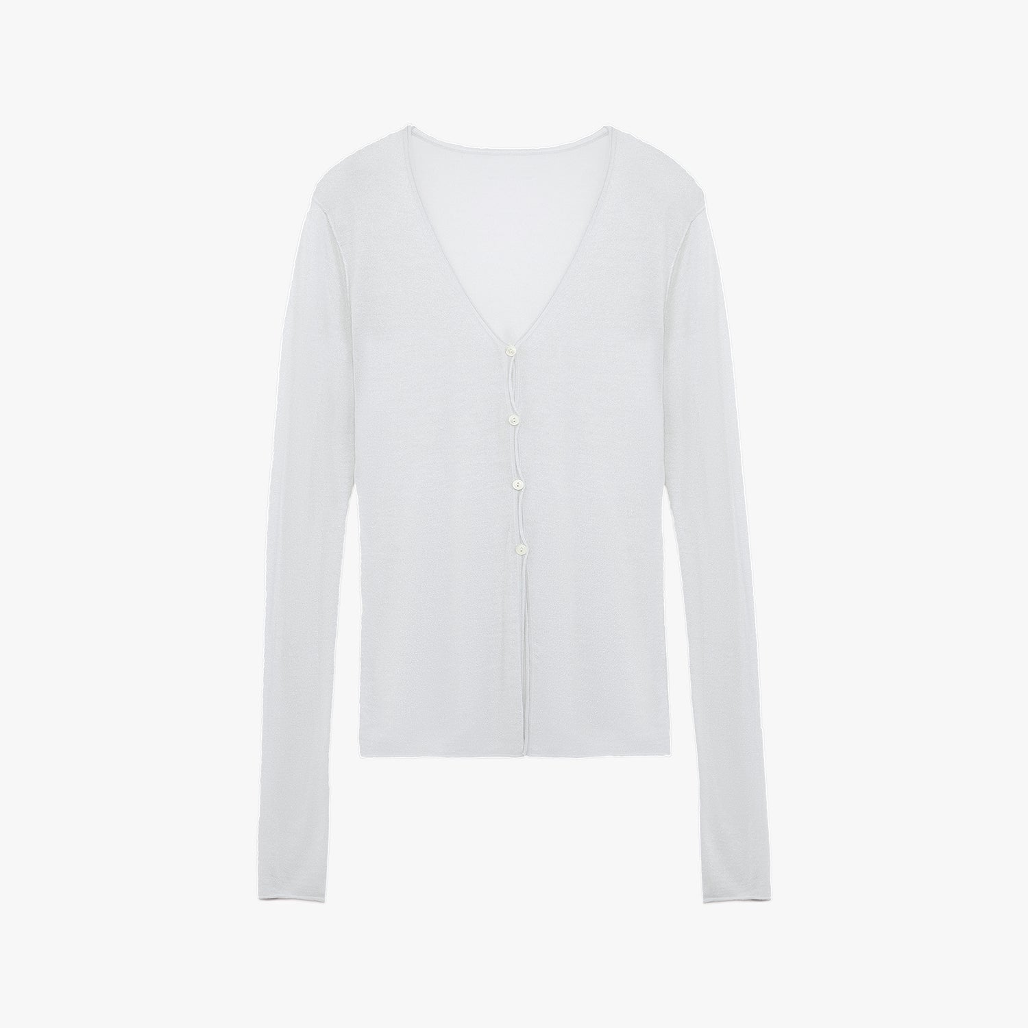 ‘Long Island Vacation’ Wool Blend Knitted Cardigan