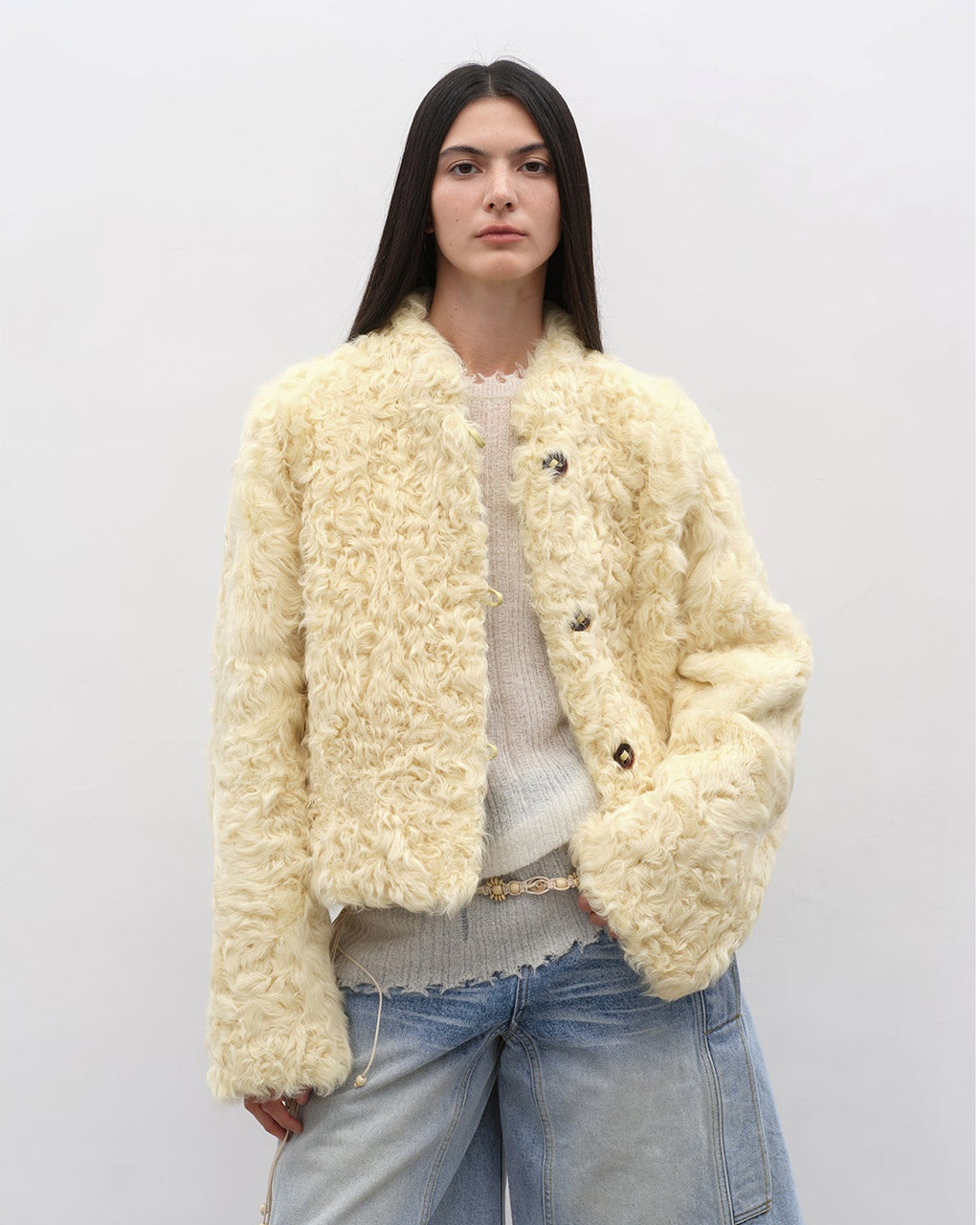 Fireladyfur Sheepskin Coat | New Zealand Wool | ‘Little Bear’