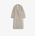 ‘Desert Heart’ Original Wool Peaked Lapel Drawstring Coat