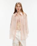 Wave Relaxed Cupro-Amino Shirt ‘Hazy Spring’