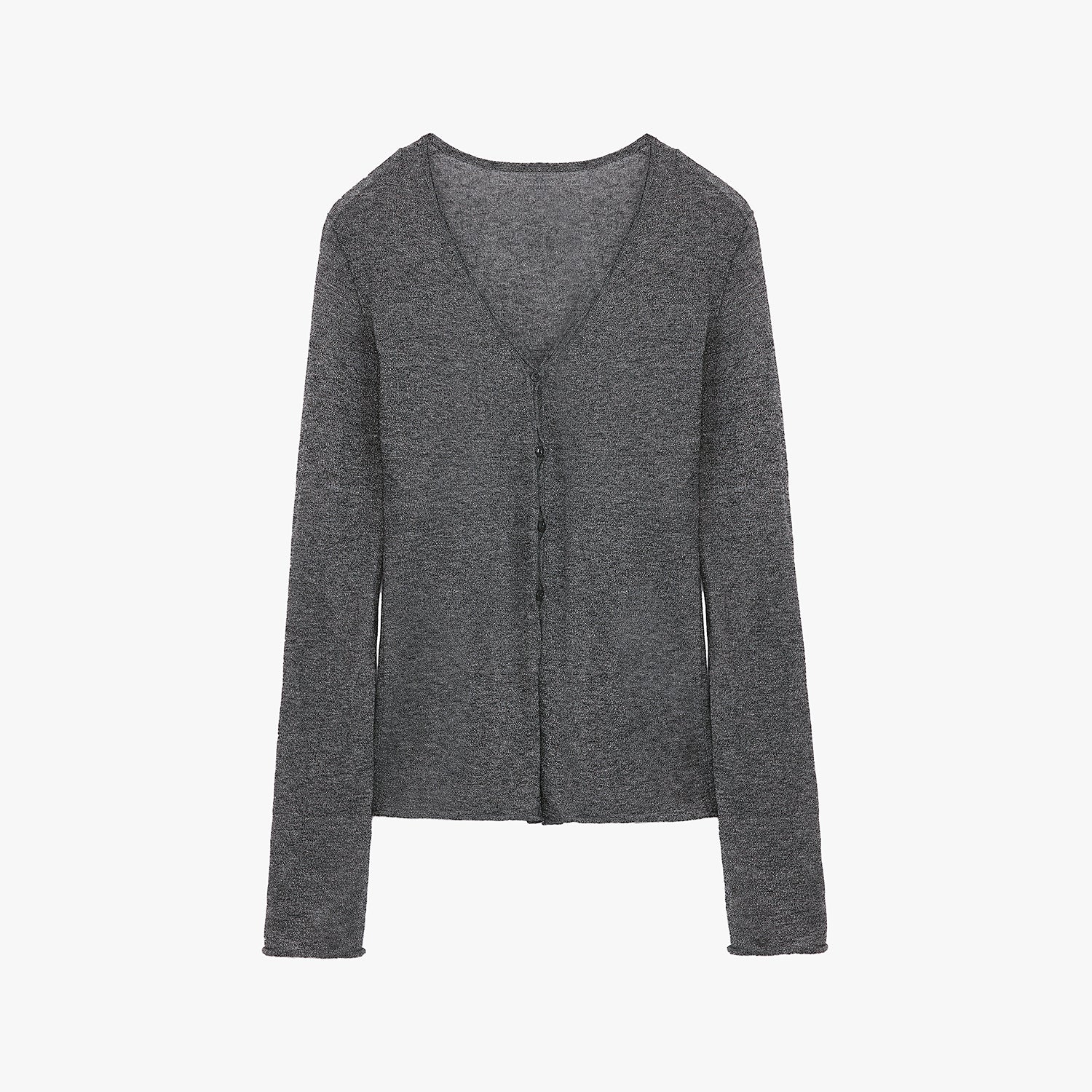 ‘Long Island Vacation’ Wool Blend Knitted Cardigan