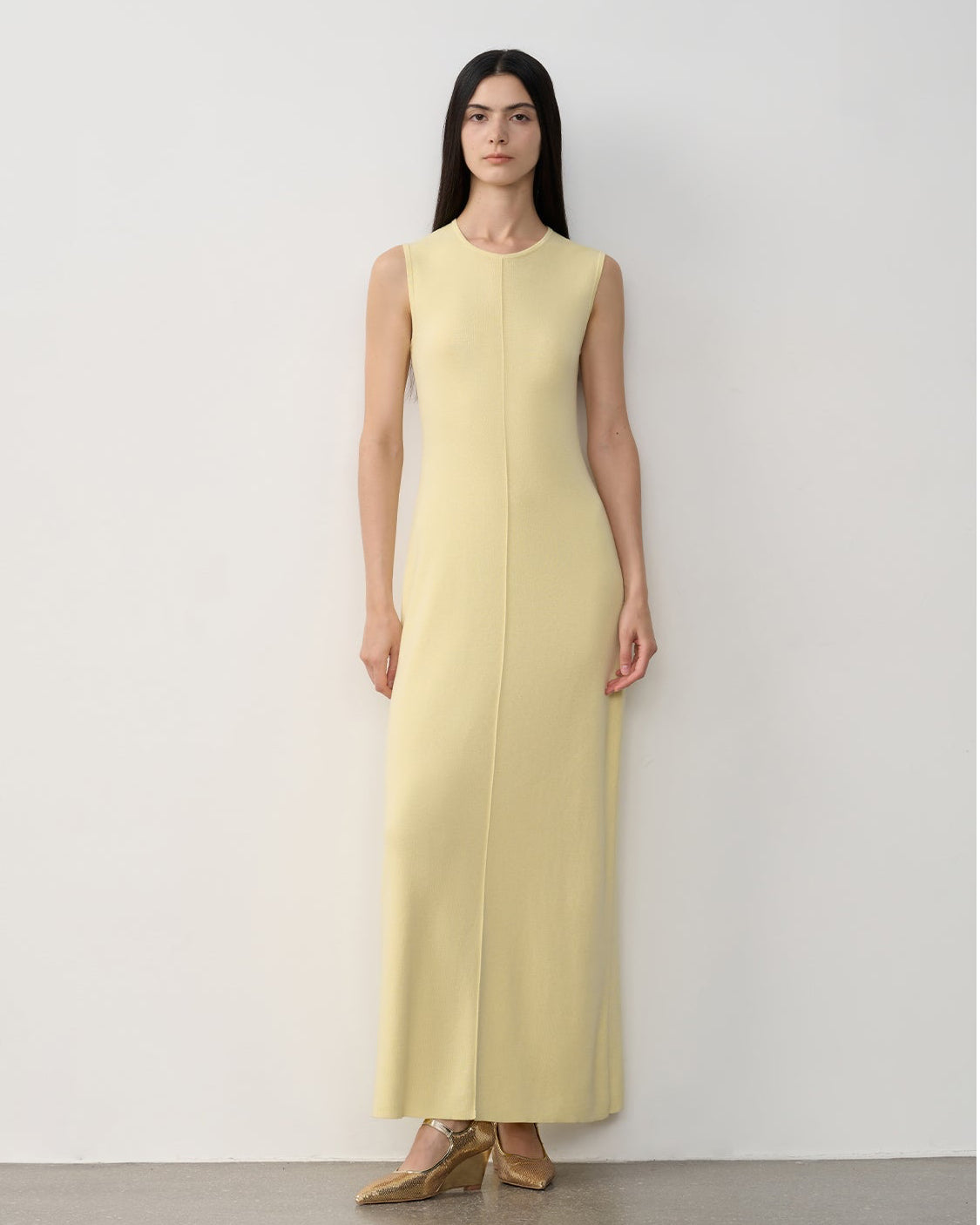 Fireladyfur Women's Merino Wool Knit Dress ‘Island Letters’
