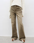 ‘Flare Mark’ Retro All-Season Slim Fit Versatile Washed Flared Jeans
