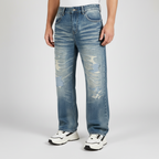 Sandwash Patchwork Denim