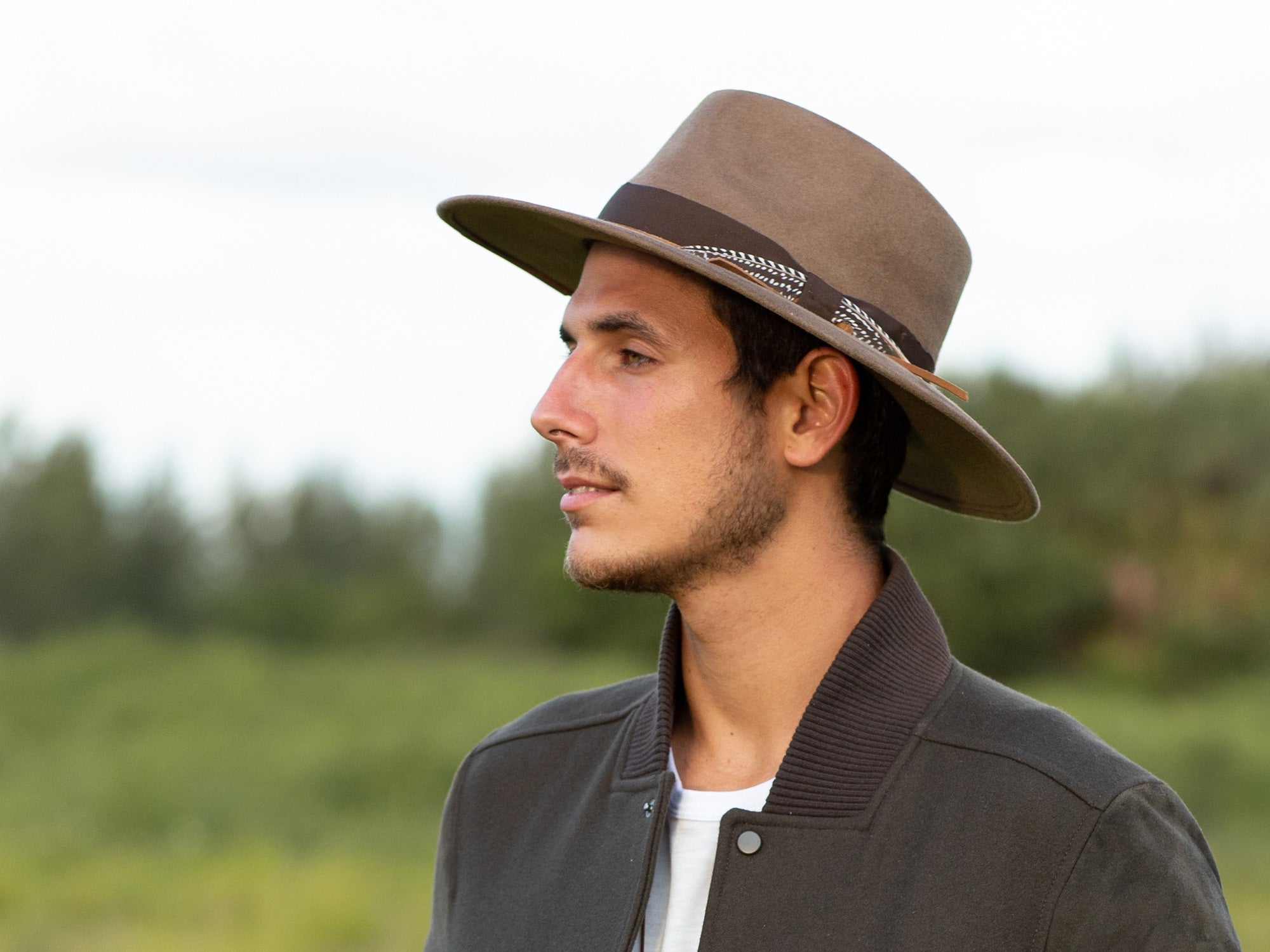 Saggy Wool Felt Fedora