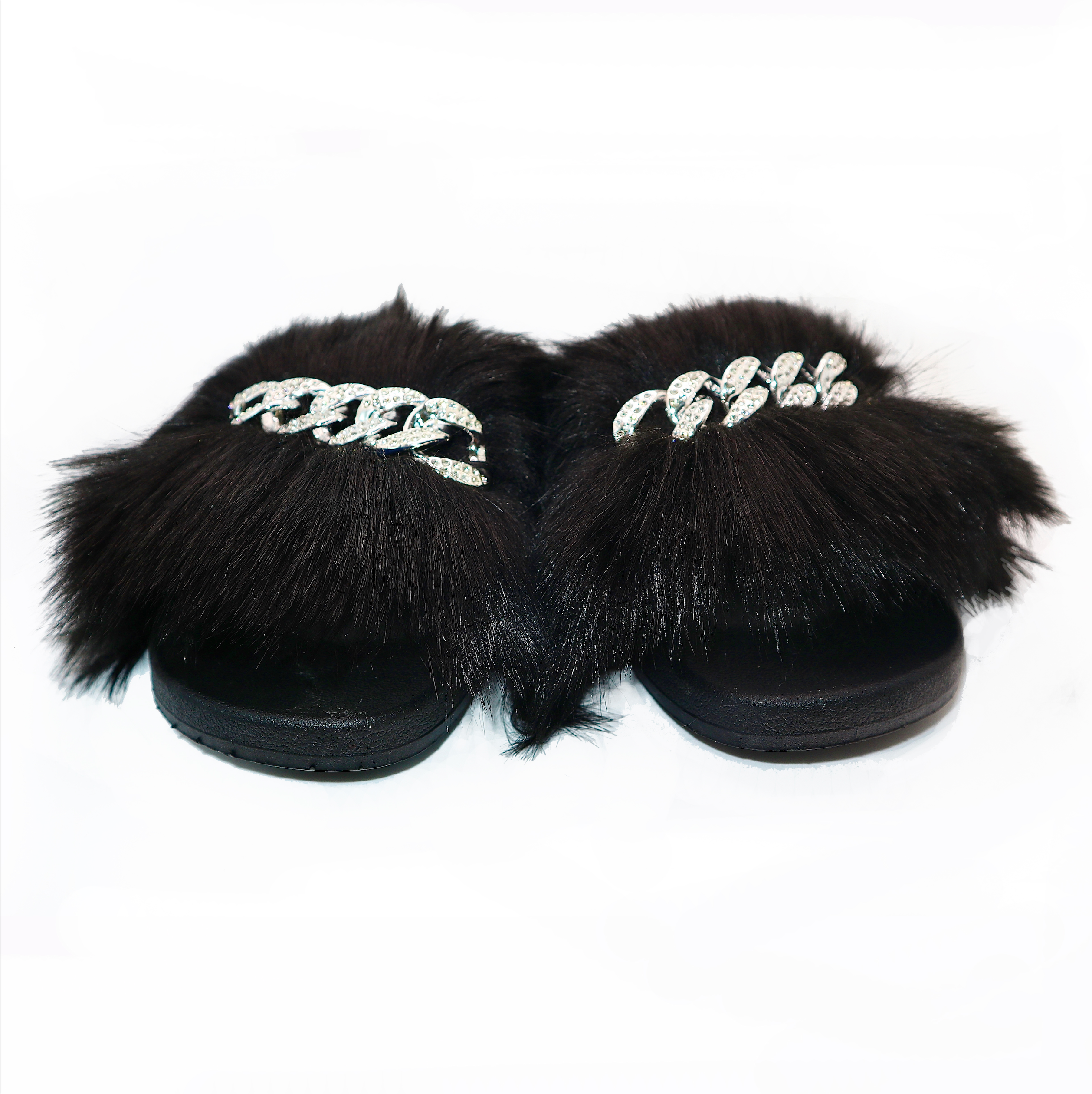 Michaela V Pupa Slippers | Black