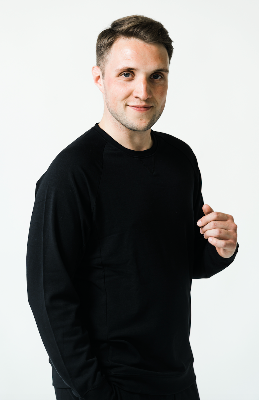 Men's The Ease Pullover | Black