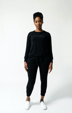 Women's The Ease Pullover | Black