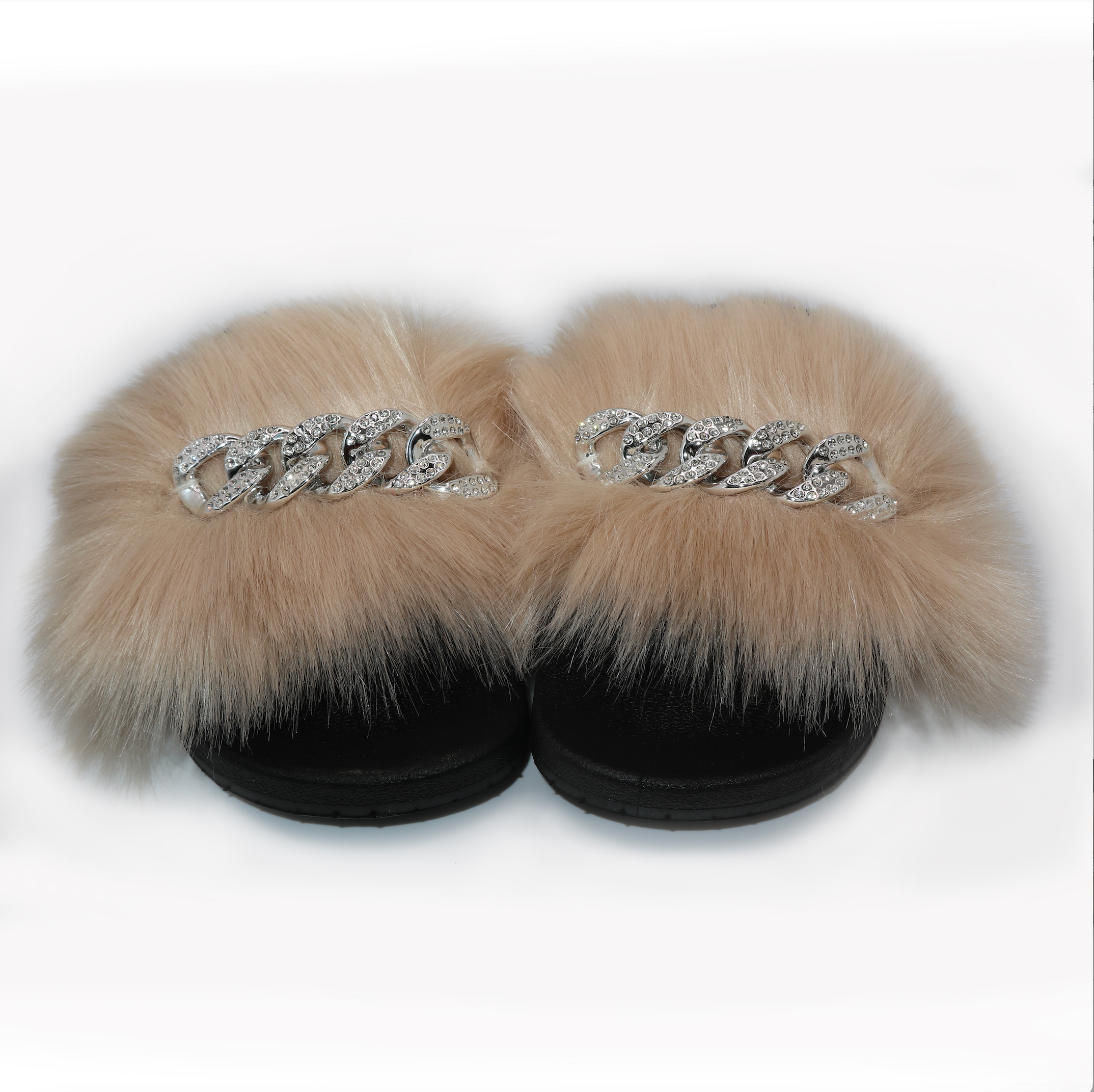 Michaela V Pupa Slippers | Tan