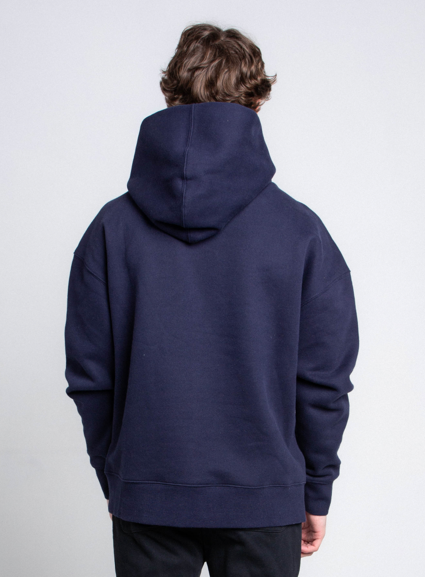 Plain Fleece Hooded Sweatshirt | AJ1004H-P